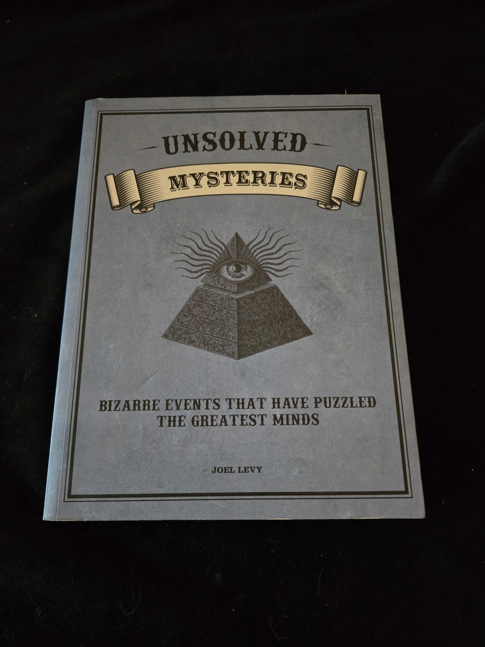 Unsolved Mysteries Coffee Table Book - Paperback Cover
